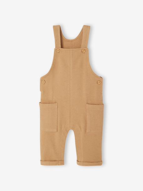 Salopette bébé en molleton taupe - vertbaudet enfant 