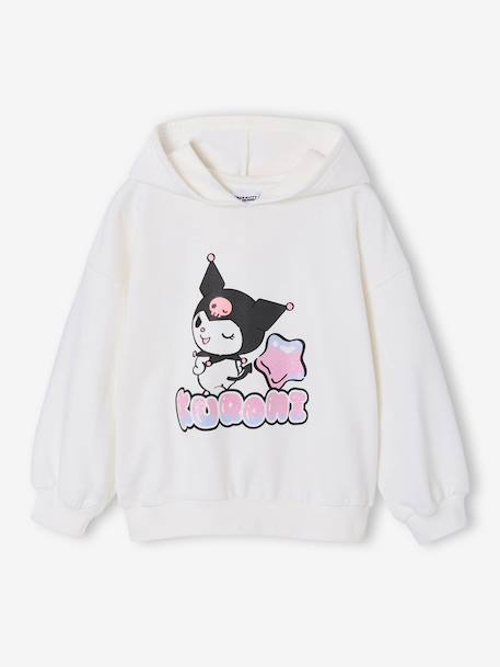 Kuromi hooded sweatshirt ecru - vertbaudet enfant 