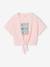 Short-Sleeved Sports T-Shirt pale pink - vertbaudet enfant 