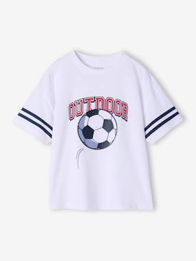 T-shirt manches courtes sport - vertbaudet enfant Garçon-T-shirt manches courtes sport