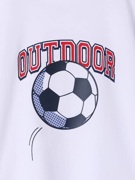 Short-sleeved sports t-shirt white - vertbaudet enfant 