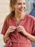Cotton muslin nursing jumpsuit terracotta - vertbaudet enfant 
