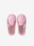 Slippers with Zip, Made in France, for Babies printed pink - vertbaudet enfant 