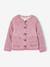 Girl's sherpa-lined quilted jacket rose - vertbaudet enfant 