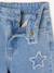 Girl's wide-leg star jeans light blue - vertbaudet enfant 