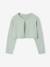 Bolero with Practical Opening for Girls sage green+white - vertbaudet enfant 