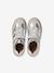 Girls' low-cut leather trainers silver - vertbaudet enfant 
