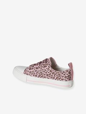 -Baskets scratchées toile imprimée enfant
