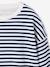 Oversized sweatshirt brown+navy blue+vanilla - vertbaudet enfant 