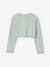 Bolero with Practical Opening for Girls sage green+white - vertbaudet enfant 