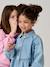 Girl's denim dress double stone - vertbaudet enfant 