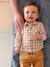 Chemise bébé garçon gaze de coton carreaux beige - vertbaudet enfant 