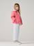 Girls' cotton bermuda shorts striped blue - vertbaudet enfant 