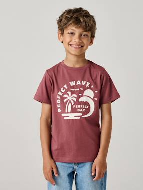 T-shirt garçon imprimé - vertbaudet enfant Garçon-T-shirt, polo, sous-pull-T-shirt-T-shirt garçon imprimé