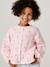 Girl's cotton gauze shirt aqua green+pale pink - vertbaudet enfant 