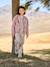Girl's sherpa-lined quilted jacket rose - vertbaudet enfant 