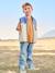 Straight Leg Jeans with Turn-Ups for Boys brut denim+stone - vertbaudet enfant 