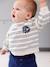 Sweat bébé garçon en éponge écru - vertbaudet enfant 