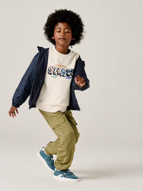 Boy's windcheater navy blue - vertbaudet enfant 