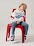 Hooded printed sweatshirt marl grey+marl white+slate blue - vertbaudet enfant 