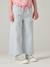 Girls' cotton bermuda shorts striped blue - vertbaudet enfant 