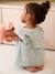 Baby Girls’ Broderie Anglaise Cotton Blouse aqua green - vertbaudet enfant 