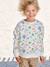Round-neck sweatshirt for boys ecru - vertbaudet enfant 