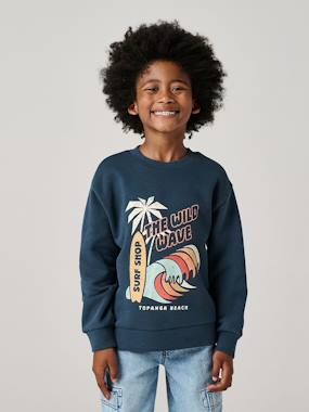 Boys-Cardigans, Jumpers & Sweatshirts-Sweatshirts & Hoodies-Boys’ Brushed Fleece Sweatshirt