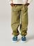 Pantalon cargo léger beige+olive - vertbaudet enfant 