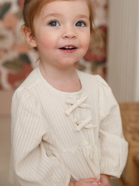 Blouse bébé fille écru - vertbaudet enfant 