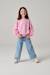Girl's wide-leg star jeans light blue - vertbaudet enfant 