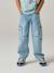 Pantalon battle garçon en denim double stone - vertbaudet enfant 