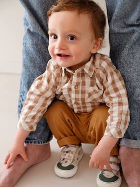 -Chemise bébé garçon gaze de coton