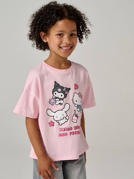 T-shirt with short sleeves Hello Kitty pale pink - vertbaudet enfant 
