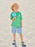 Boys' short-sleeved T-shirt green - vertbaudet enfant 