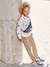 Round-neck sweatshirt for boys ecru - vertbaudet enfant 