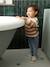 Striped Cotton Jumper for Baby Boys striped beige - vertbaudet enfant 