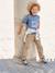 Pantalon garçon  fluide facile à enfiler garçon beige+bleu moyen+bleu nuit+terracotta - vertbaudet enfant 