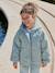 Girl's embroidered lightweight jacket grey green - vertbaudet enfant 