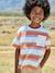Striped T-Shirt for Boys printed orange - vertbaudet enfant 