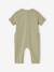 Honeycomb Jumpsuit for Babies sage green - vertbaudet enfant 
