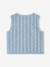 Denim flower sleeveless cardigan for babies stone - vertbaudet enfant 
