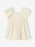 Cotton Gauze Dress for Babies ecru+red - vertbaudet enfant 