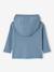 Striped Jumper with Hood, for Babies denim blue+ecru+tomato red - vertbaudet enfant 