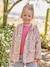 Ciré fille à capuche imprimé marine+multicolore+vanille - vertbaudet enfant 