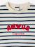 Customisable baby dress and leggings set striped navy blue - vertbaudet enfant 