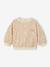 Printed Sweatshirt in Fleece, for Babies vanilla - vertbaudet enfant 