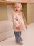 Rain coat 3-in-1 for baby girls with leopard print ecru - vertbaudet enfant 