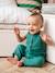 Cotton Gauze Jumpsuit emerald green - vertbaudet enfant 