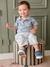 Boys' polo shirt and trouser set striped blue - vertbaudet enfant 